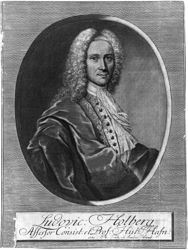 Holberg 1731 by Christian Fritzsch