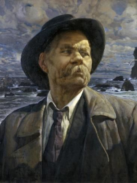 Portrait Of the Author Maxim Gorky