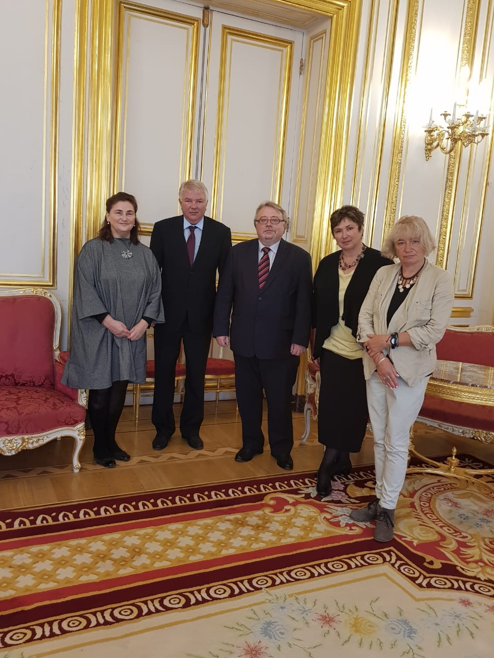 Делегация ИМЛИ РАН была принята Чрезвычайным и Полномочным Послом РФ во Французской республике